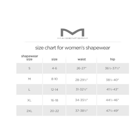 Maidenform Shaper Shapewear 2XL 2X Open Bust Wear Your Own Bra Thigh Skimmer - Picture 6 of 6